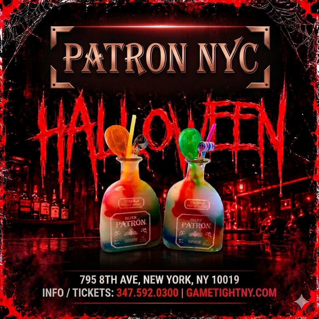 Patron NYC Time Square Halloween Party 2026 — event image